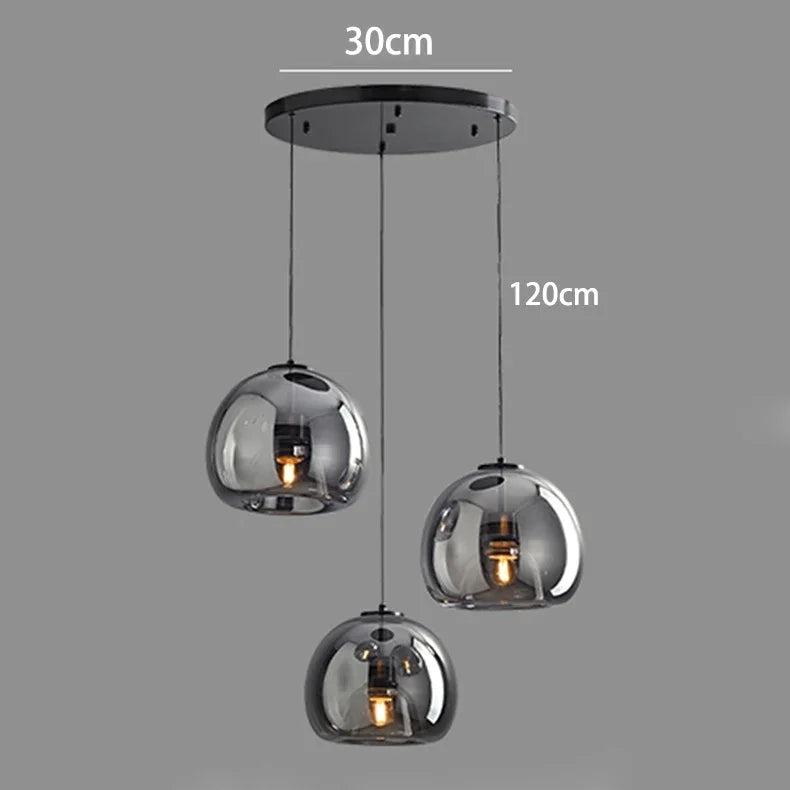Suspension Verre Élégante
