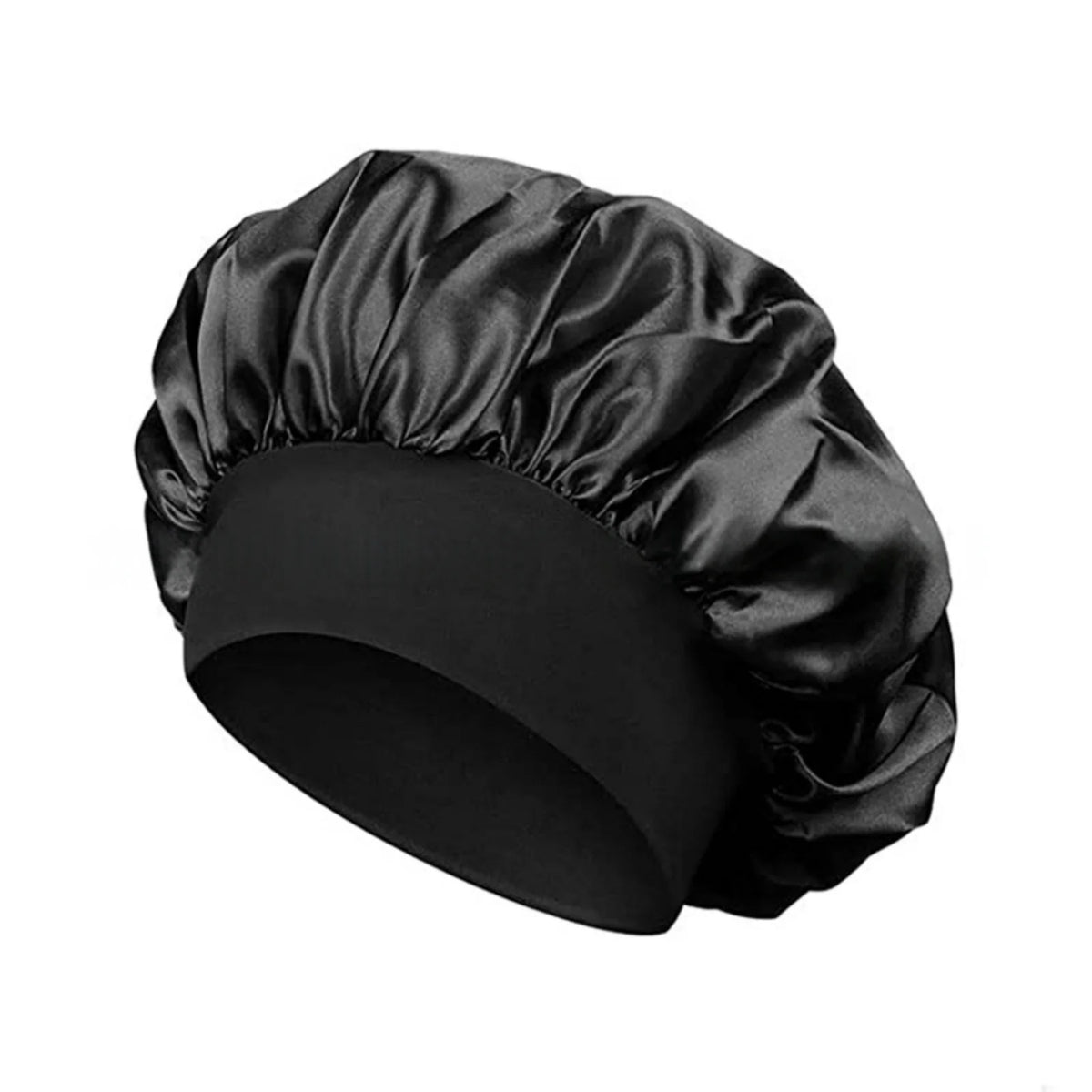 Bonnet Satin Bande Élastique
