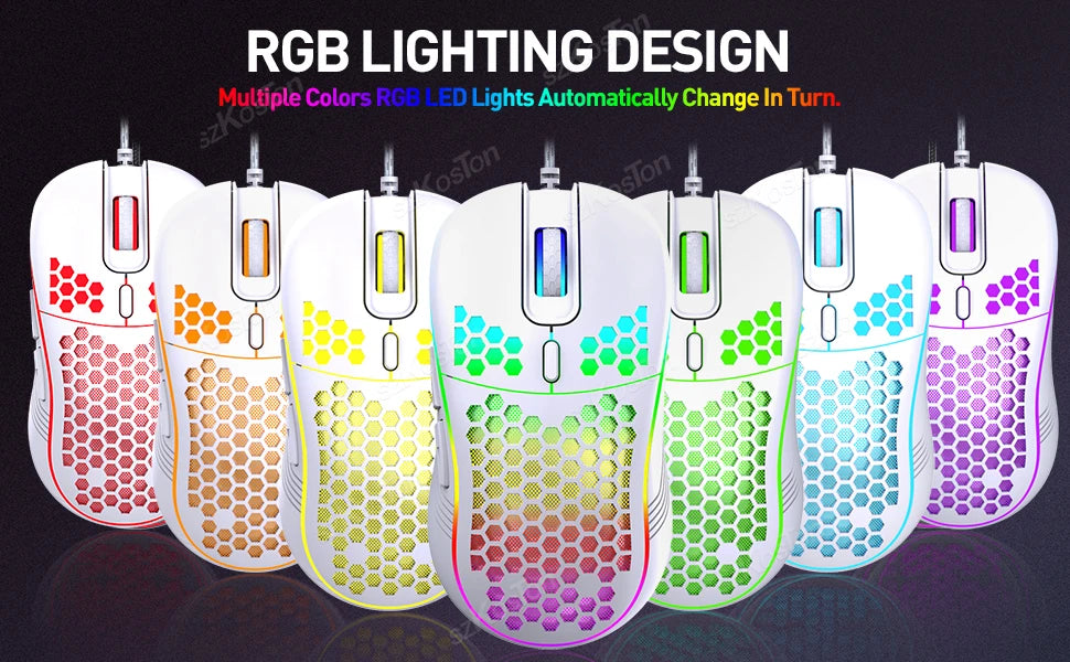 Souris Gaming Honeycomb RGB