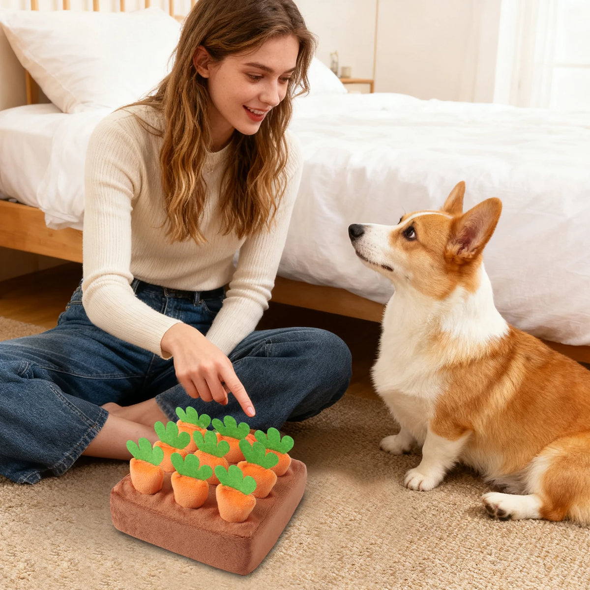 Tapis de Fouille Carottes