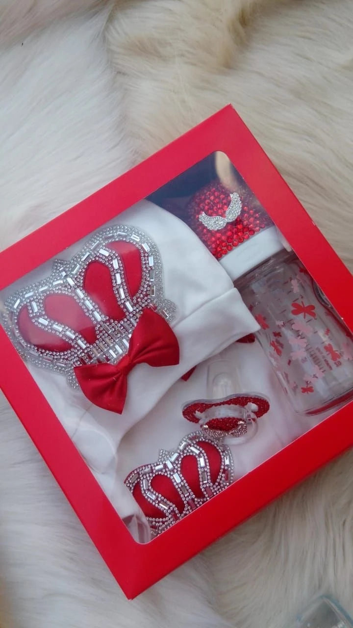 Attache Tétine Bébé Cristal