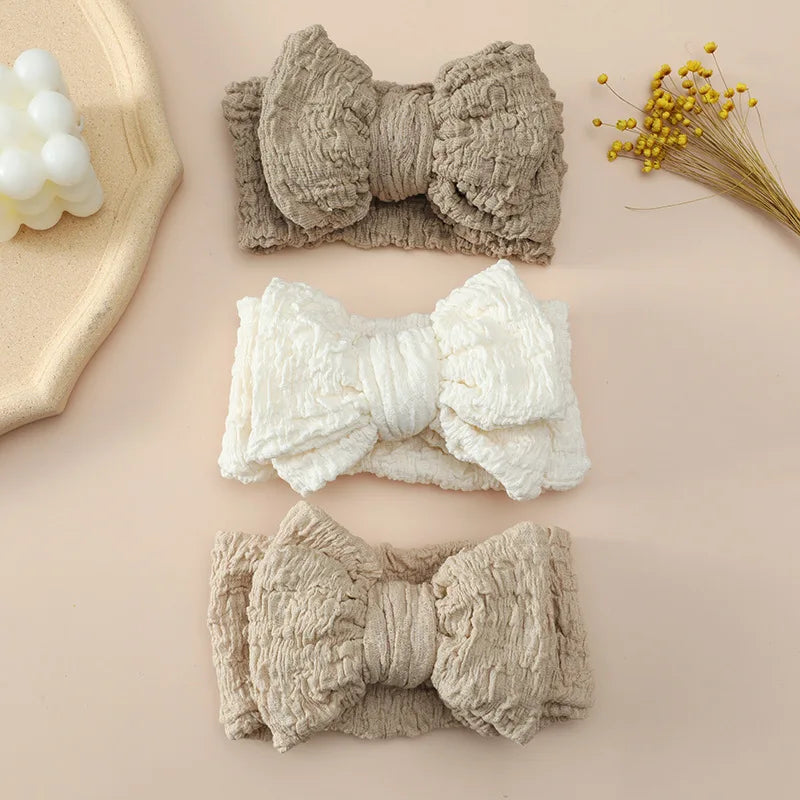 Bandeau Bébé Grand Nœud