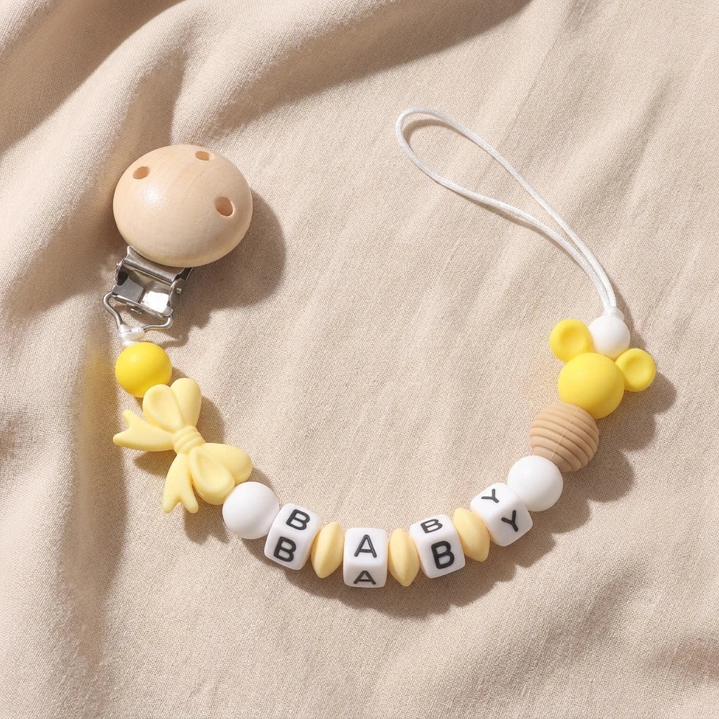 Attache Tétine Personnalisée Bébé