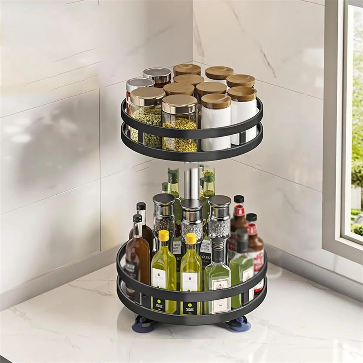 Organiseur Cuisine Rotatif Maison
