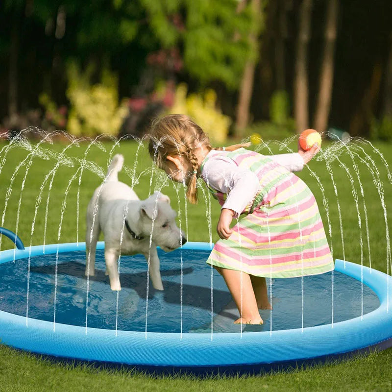 Tapis Fontaine Aquatique Chien