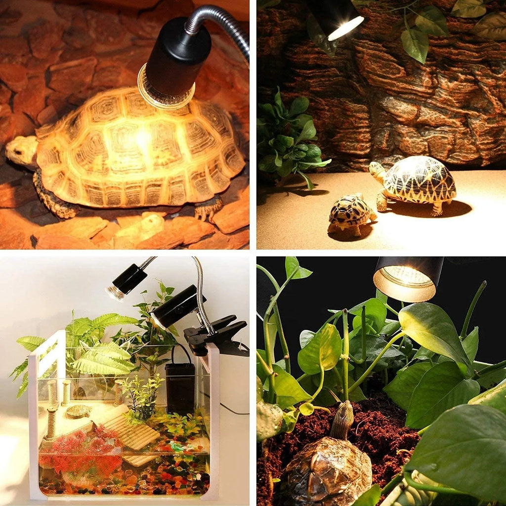 Lampe UVB Chauffante Reptiles