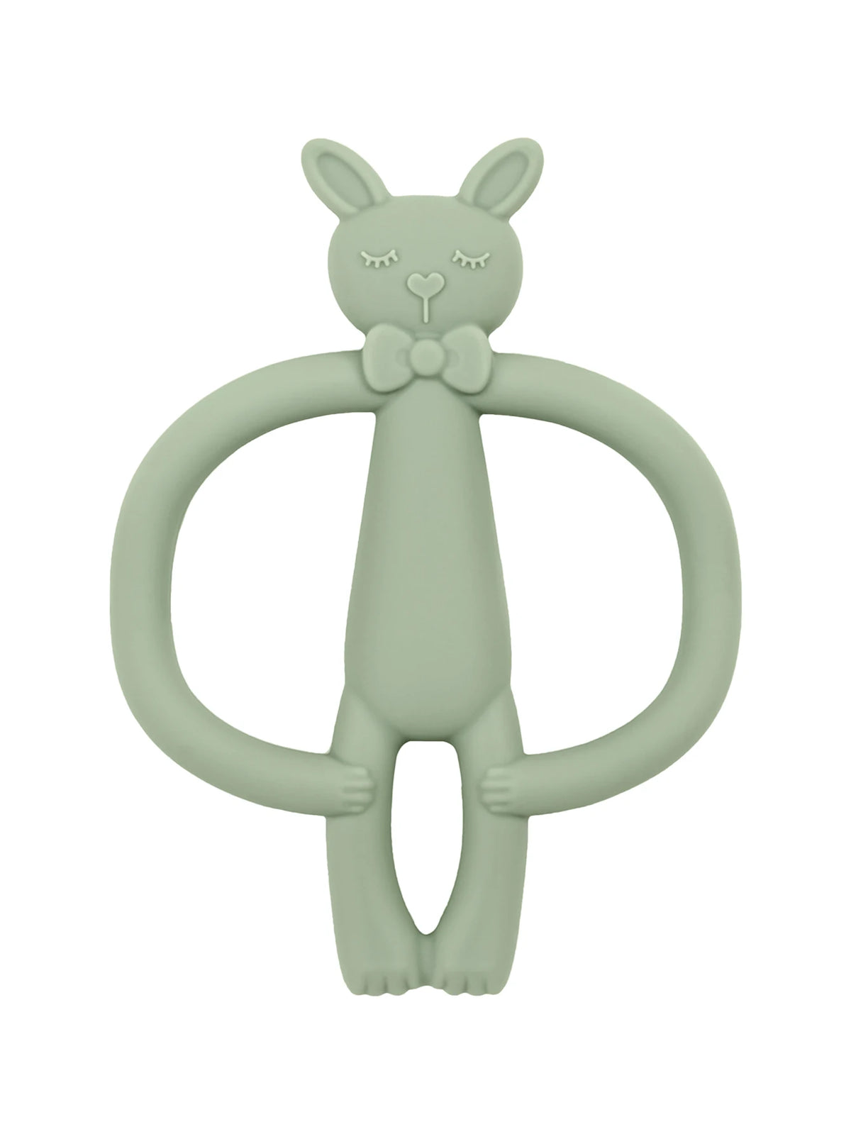 Color Kids 1PCS Silicone Teether Toys Baby Nursing Teether Gifts Newborn Cartoon Rabbit Teether Toys Teething Infant Chewing Toy