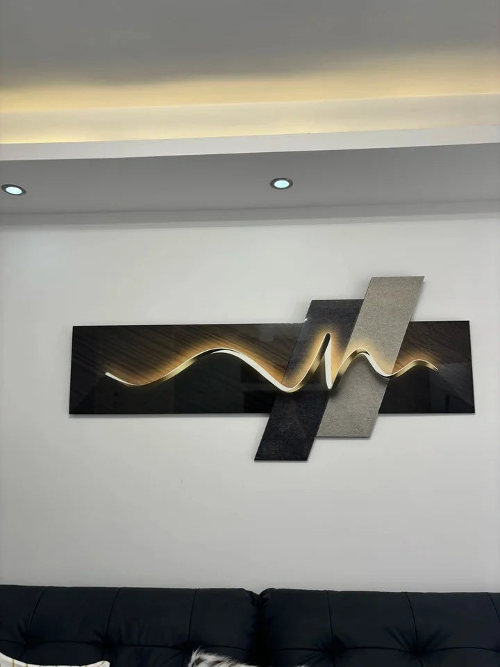 Tableau LED Wabi Sabi