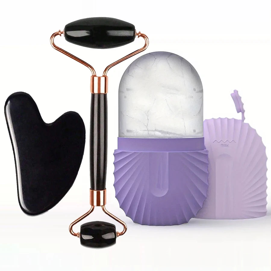 Kit Ice Roller Gua Sha