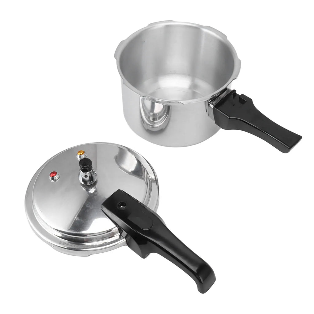3 Liter Aluminium Alloy Pressure Cooker 18cm Bottom 3L Mini Pressure Cooker for Gas Stove 3L Aluminium Alloy Pressure Cooker