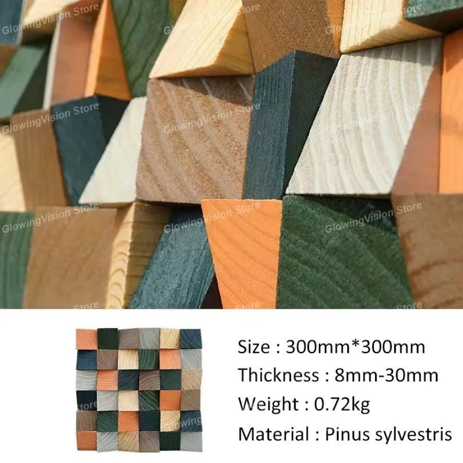 Panneau Bois 3D Design