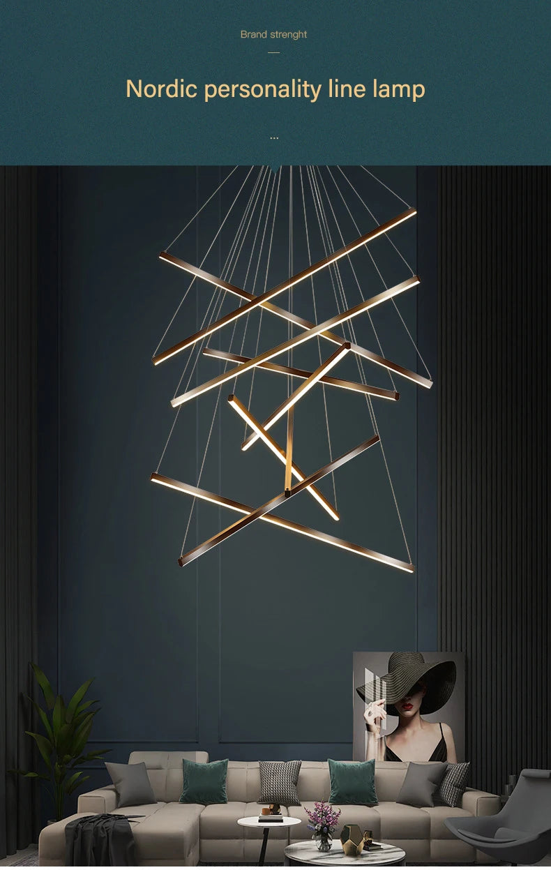 Suspension LED Moderne