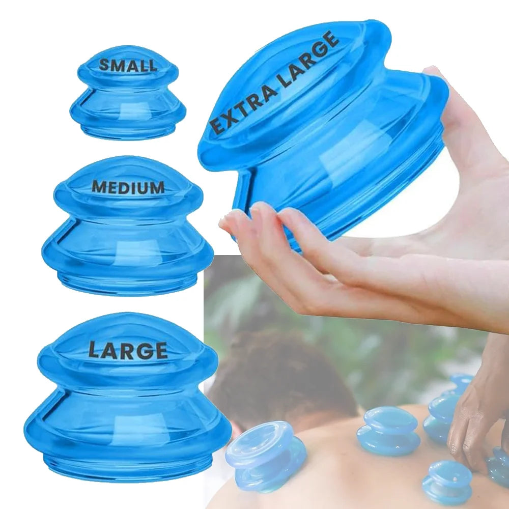 Kit Ventouses Massage Silicone