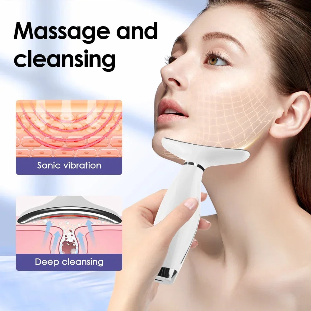 Masseur LED Visage & Cou
