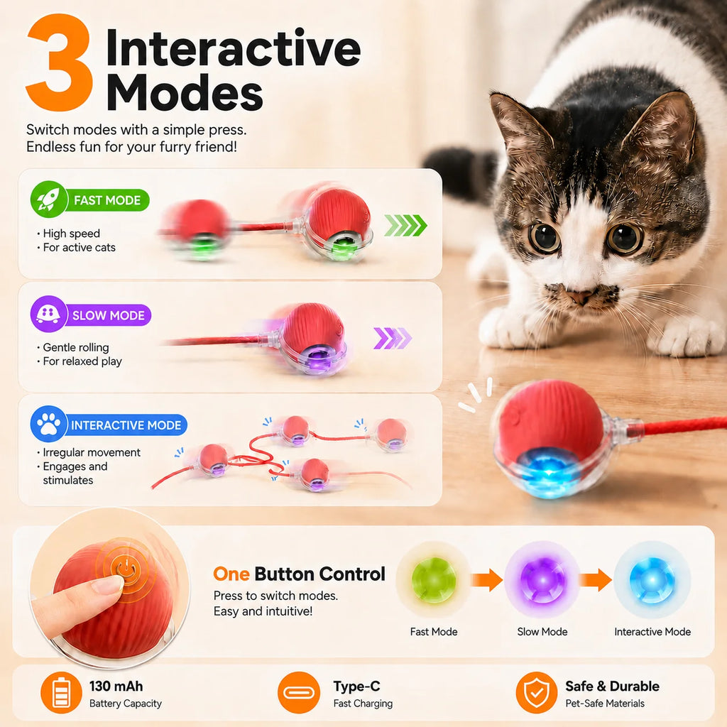 Jolie Balle Intelligente Pour Chat