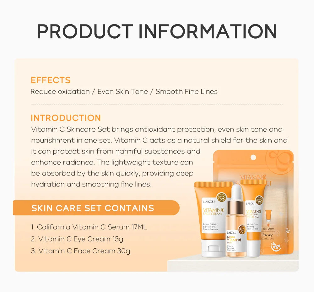 Kit Soin Visage Vitamine C