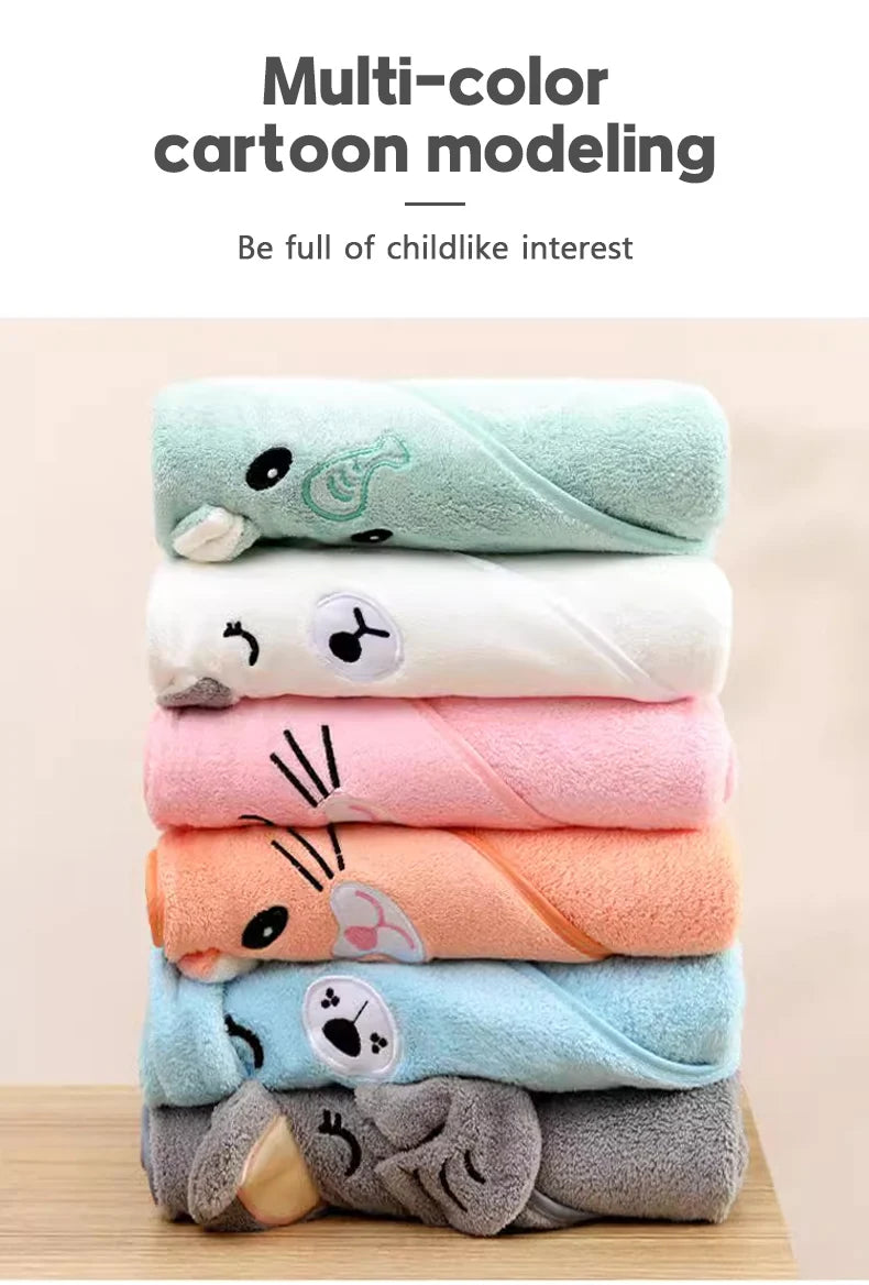 Cape de Bain Bébé Douce