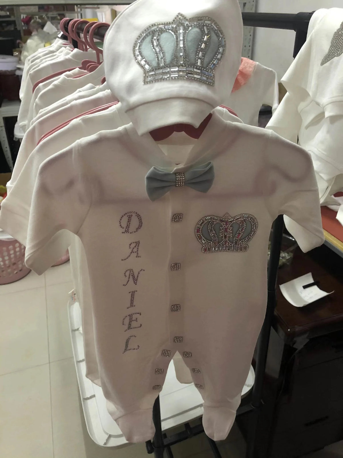 Attache Tétine Bébé Cristal