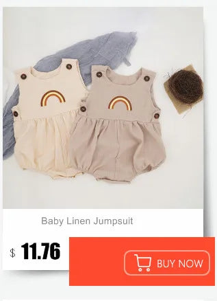 Organic Cotton Baby Girl Clothes Summer New Double Gauze Kids Ruffle Romper Jumpsuit Headband Dusty Pink Playsuit For Newborn 3M