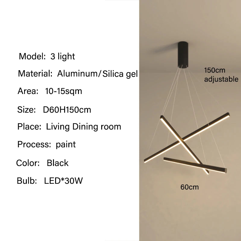 Suspension LED Moderne
