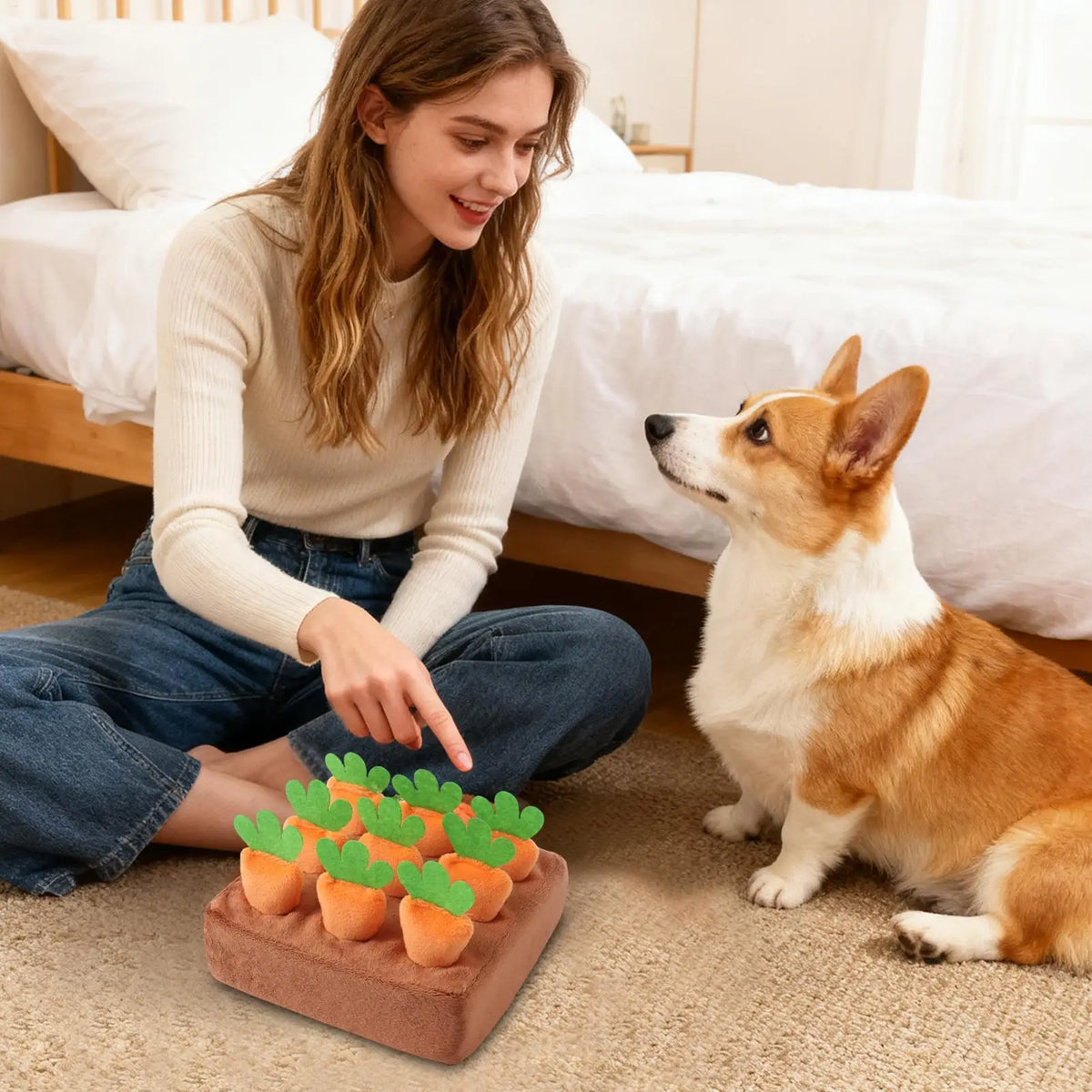 Tapis de Fouille Carottes