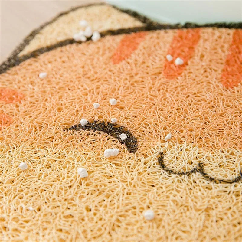 Tapis Anti-Litière pour Chat