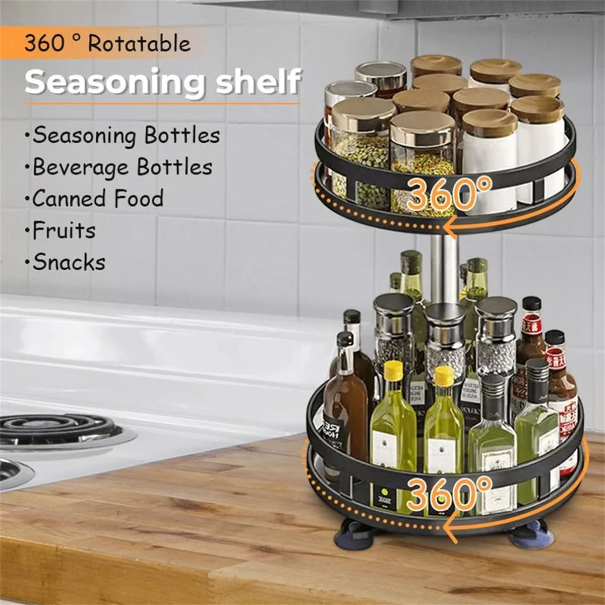 Organiseur Cuisine Rotatif Maison
