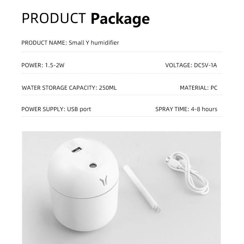 Mini Diffuseur USB LED