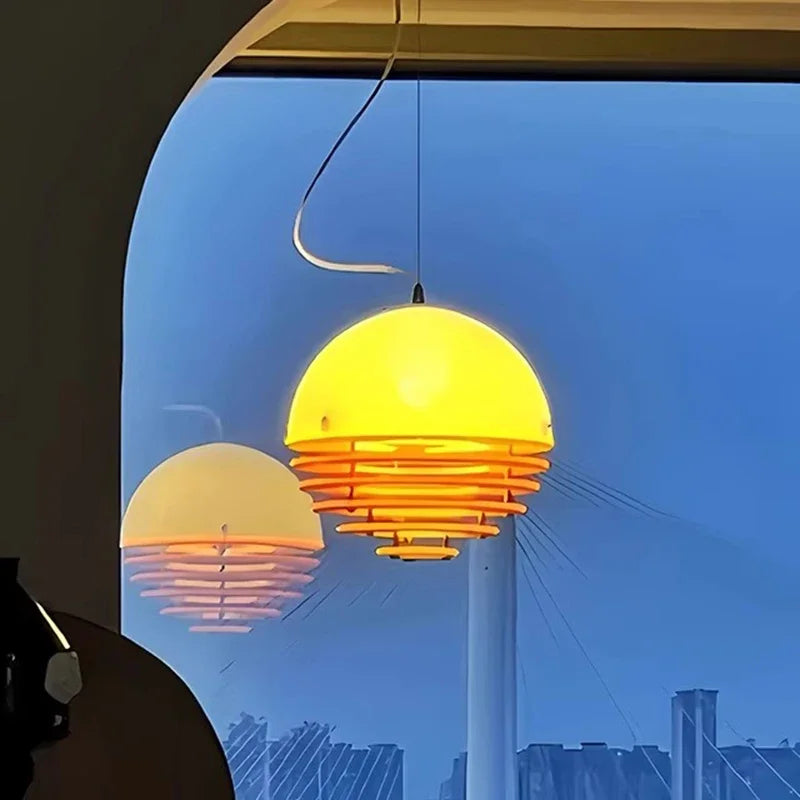 Suspension Orange Sunset