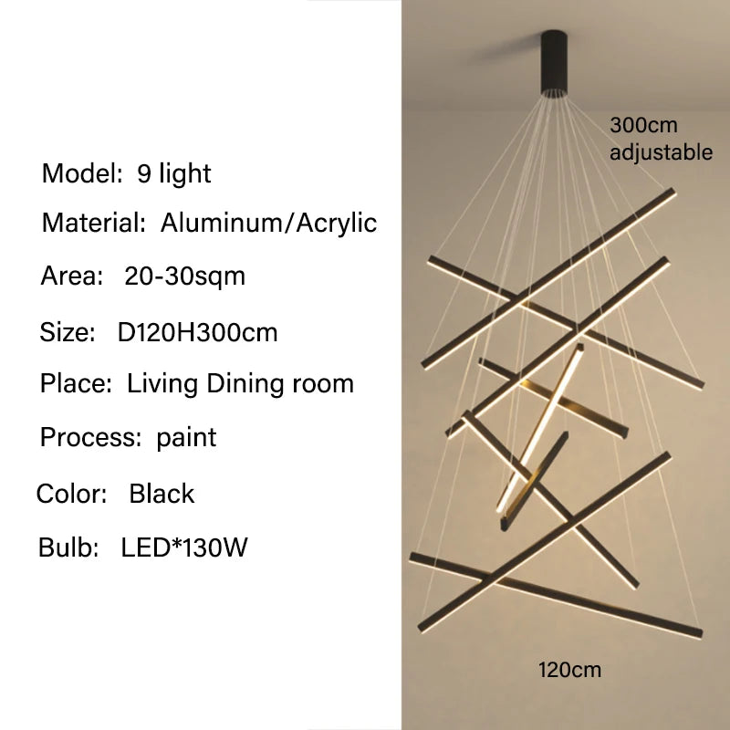Suspension LED Moderne