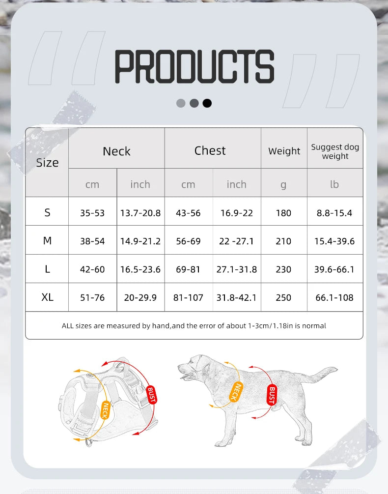 Harnais Chien Anti-Traction