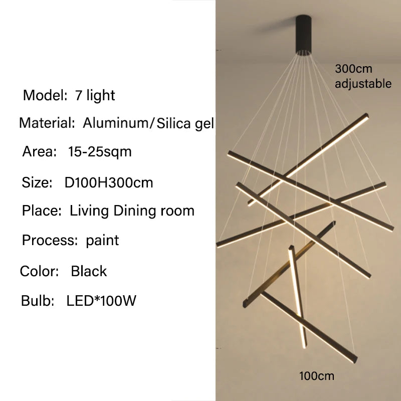 Suspension LED Moderne