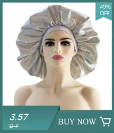 Bonnet Satin Floral XXL