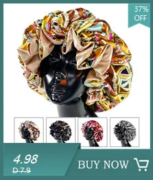 Bonnet Satin Floral XXL