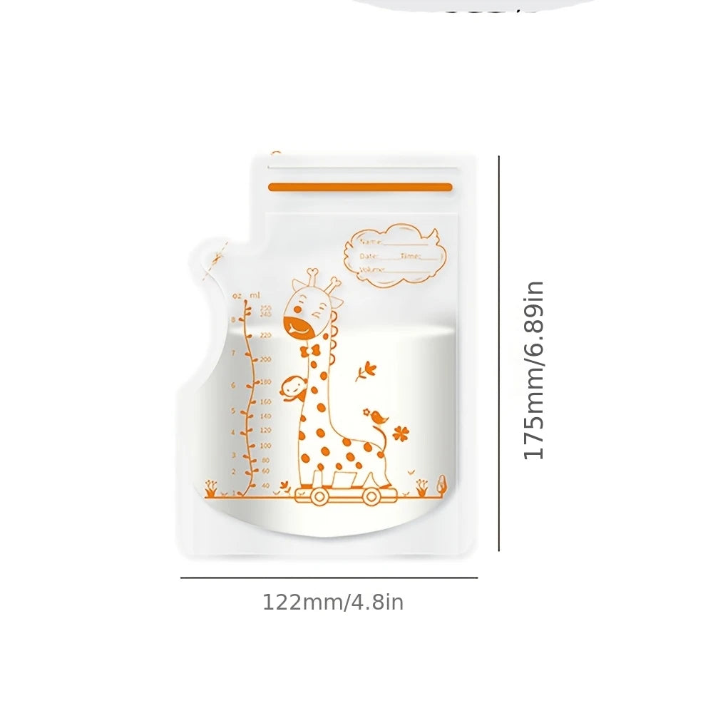 Sachets Lait Maternel Girafe