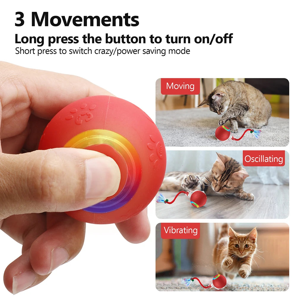 Balle Interactive Pour Chat