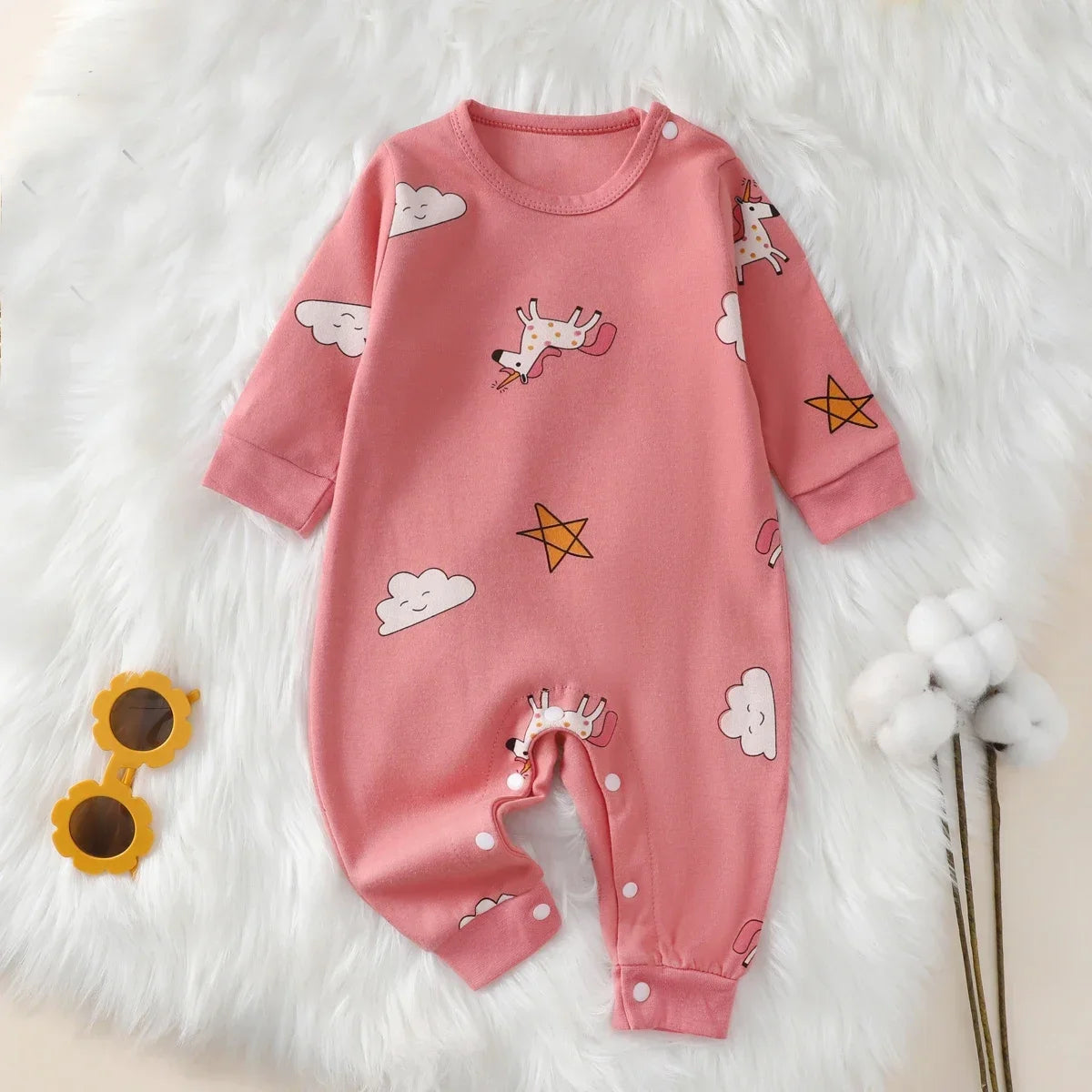 Combinaison Bébé Coton Doux