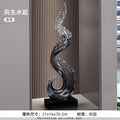 Sculpture Bleue Feng Shui