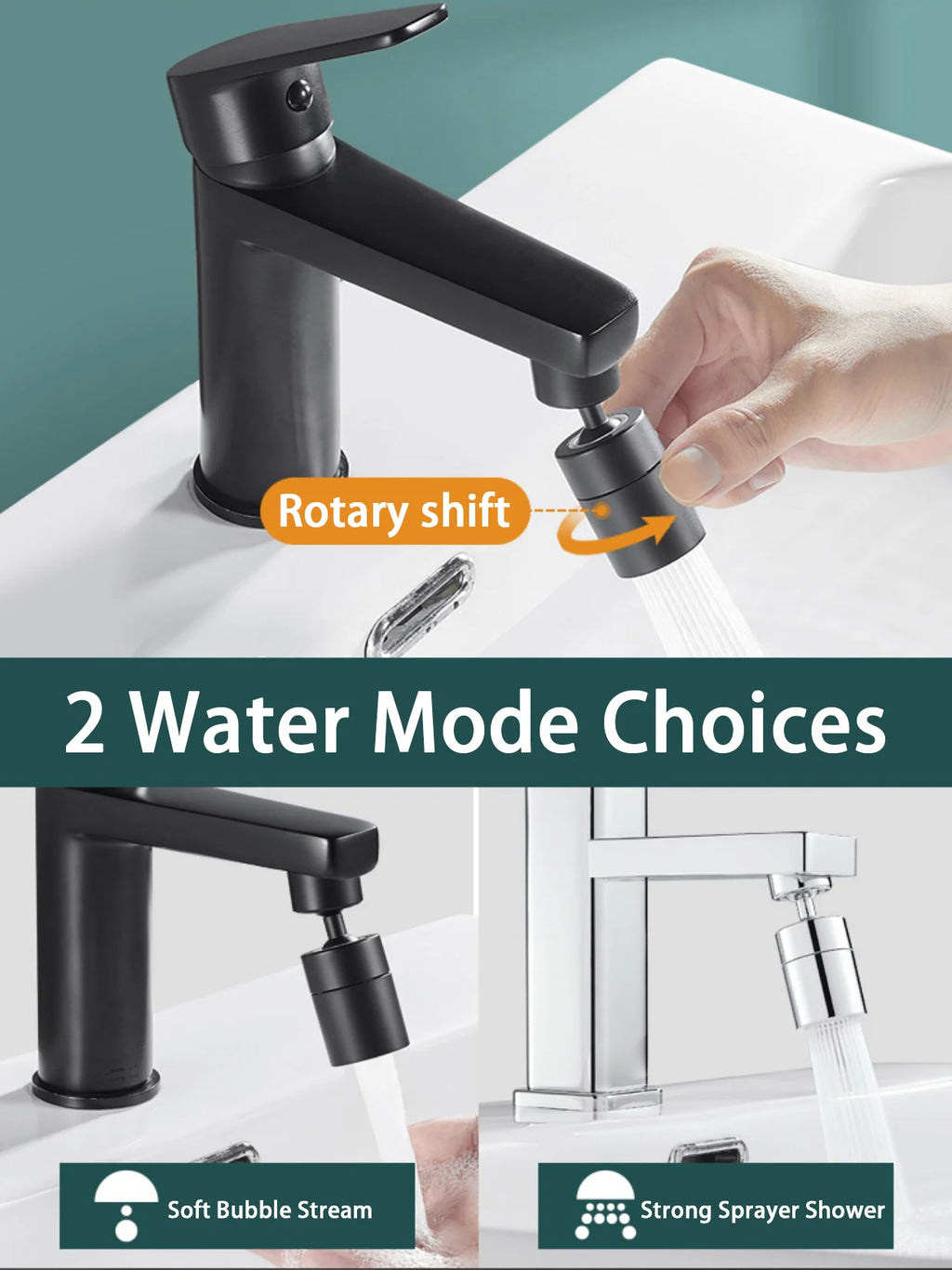 Embout Robinet Rotatif Maison
