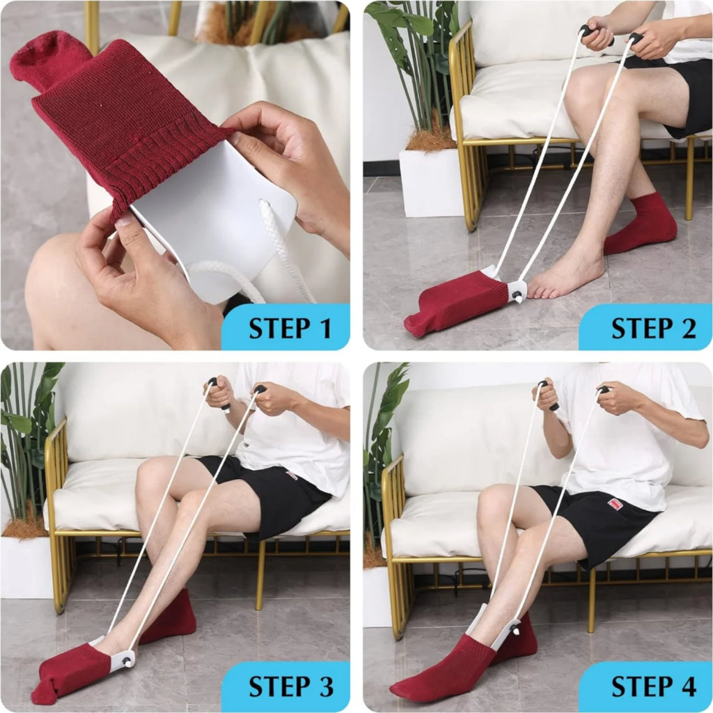 Enfile-Chaussettes Facile