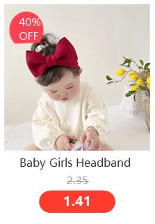 Bandeau Bébé Nœud Dentelle