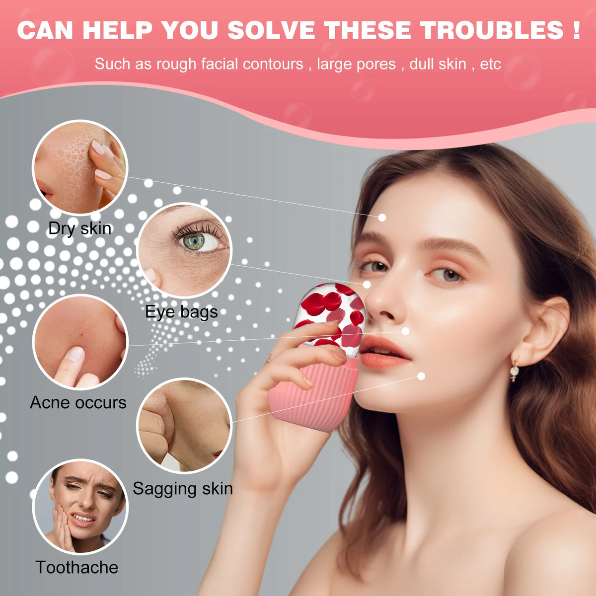 Moule Glaçon Visage