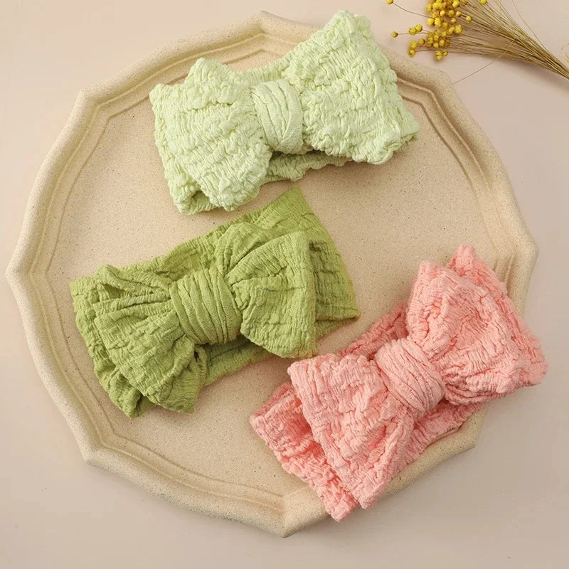 Bandeau Bébé Grand Nœud