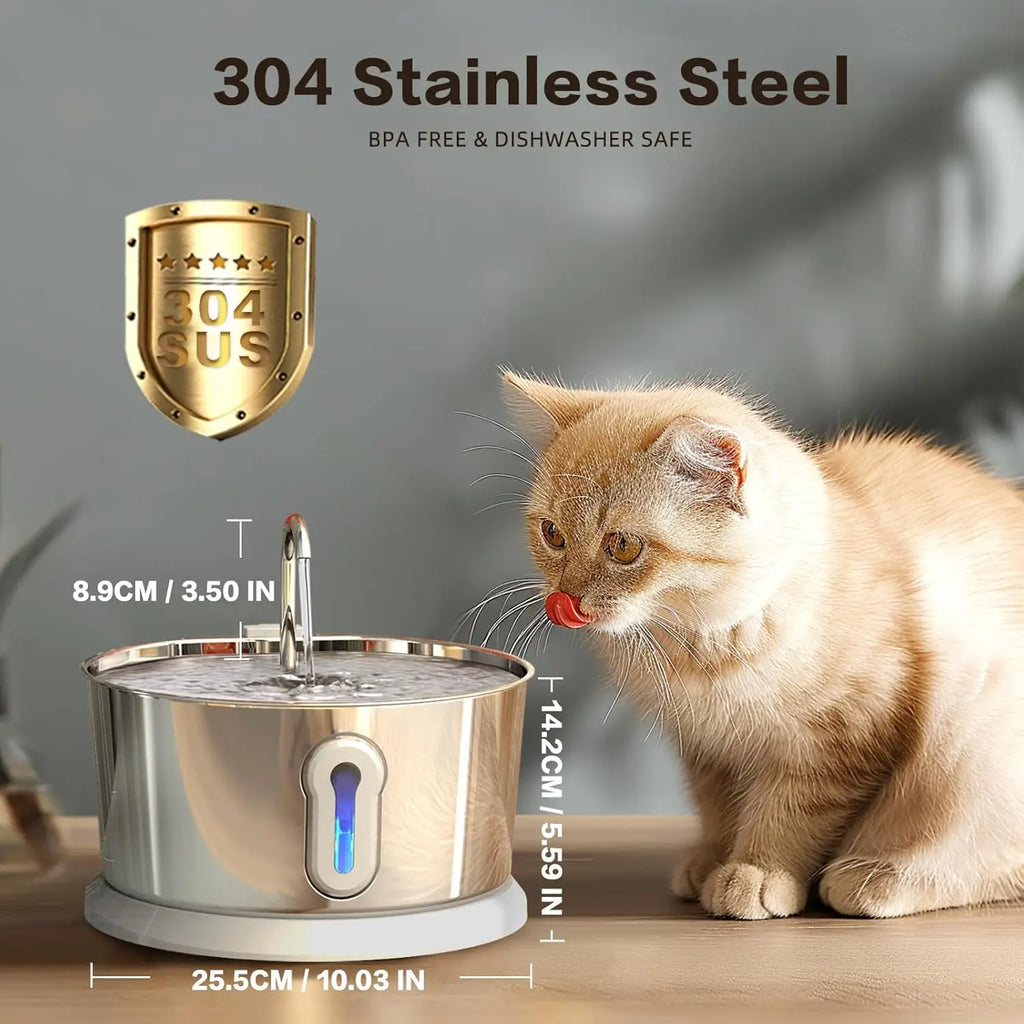 Fontaine Sans Fil pour Chat