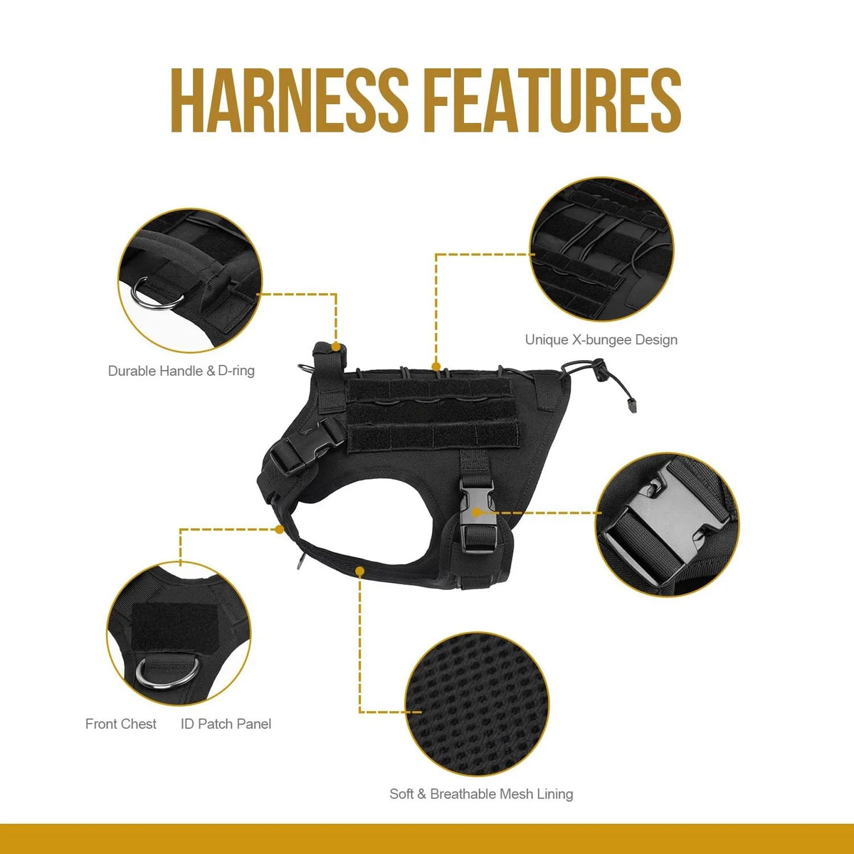 Harnais Tactique Anti-Traction