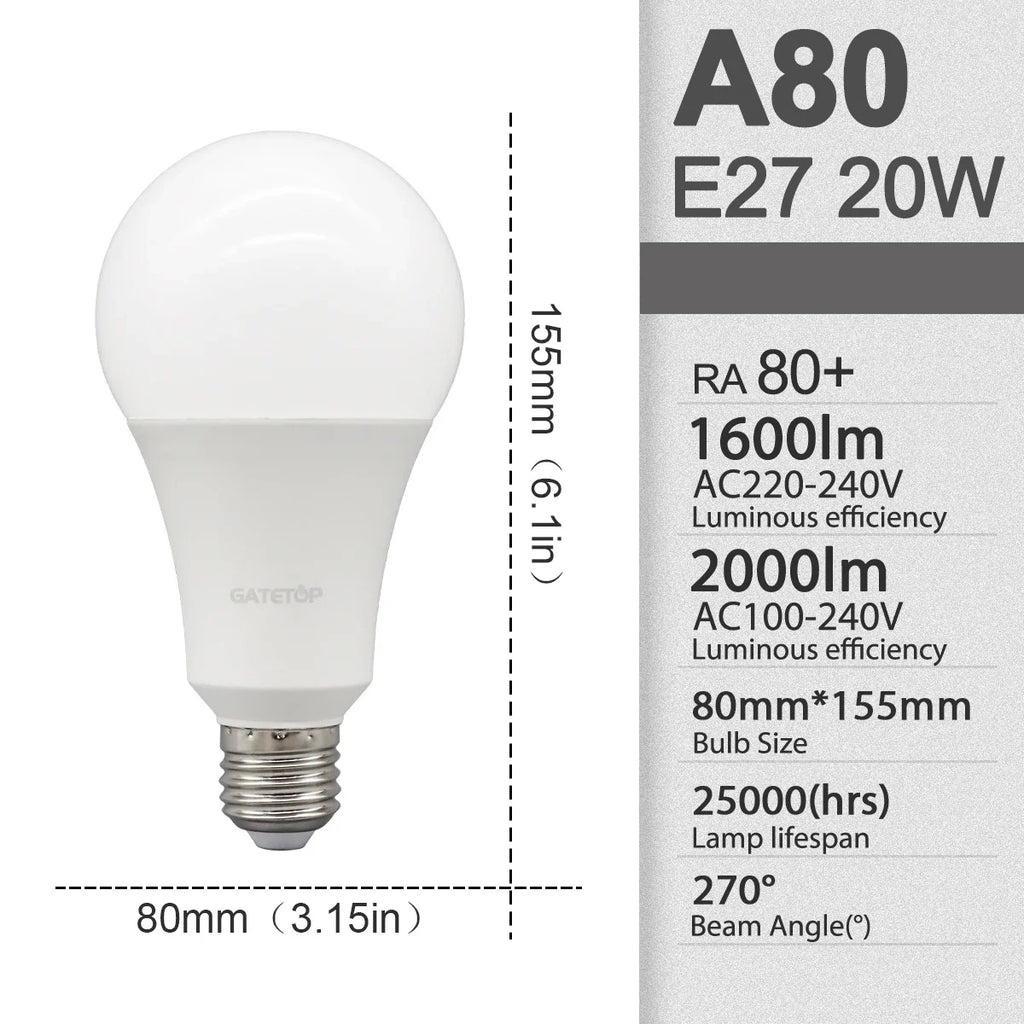 Ampoules LED E27 Économiques