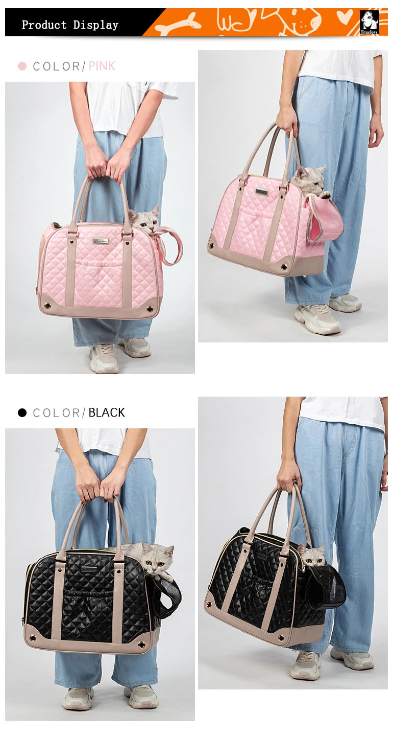 Sac Élégant transport chat