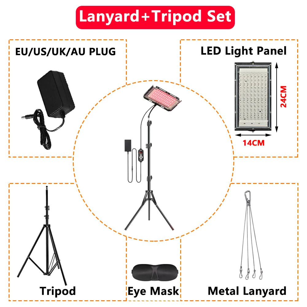 Lampe LED Corps & Visage