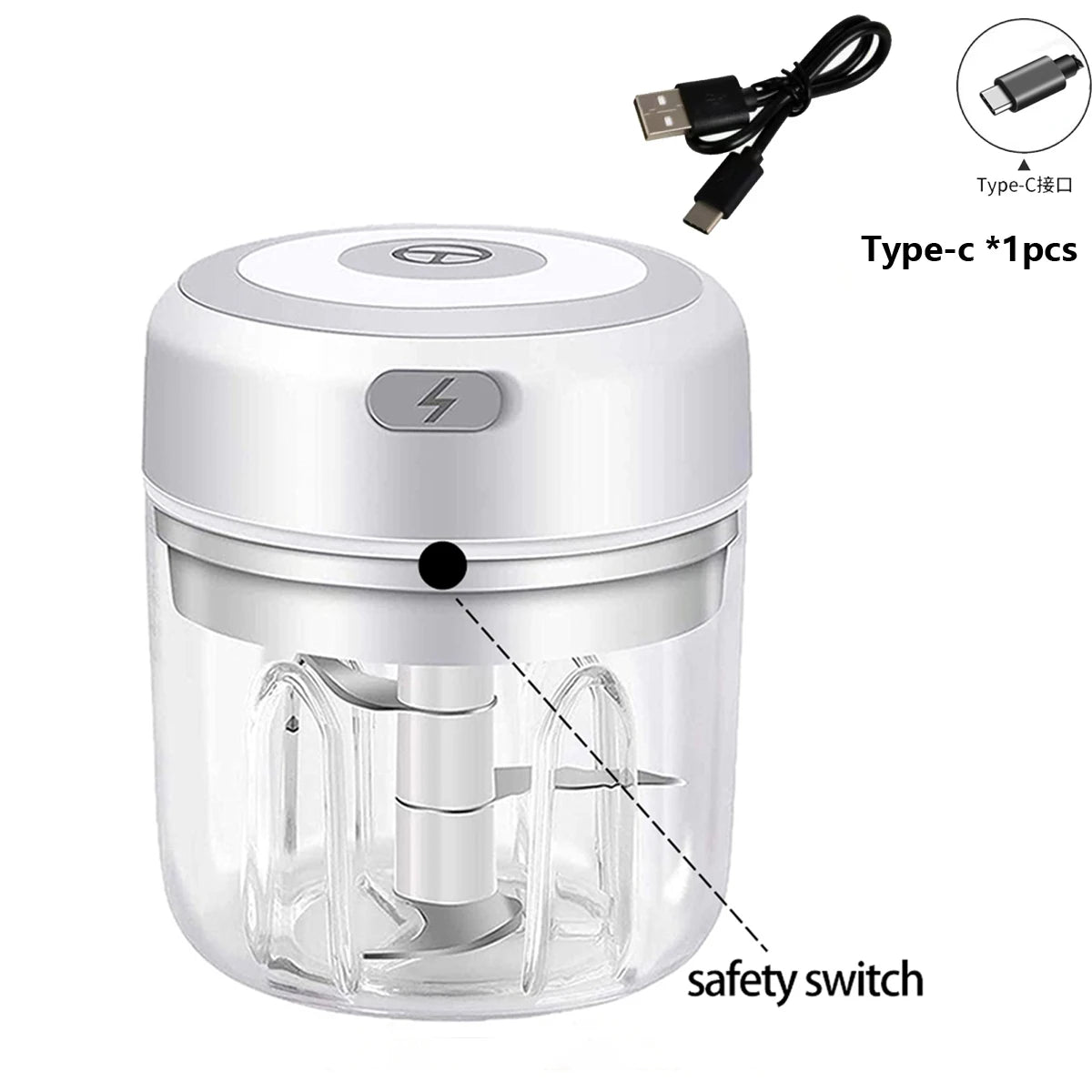 Mini Hachoir Électrique USB