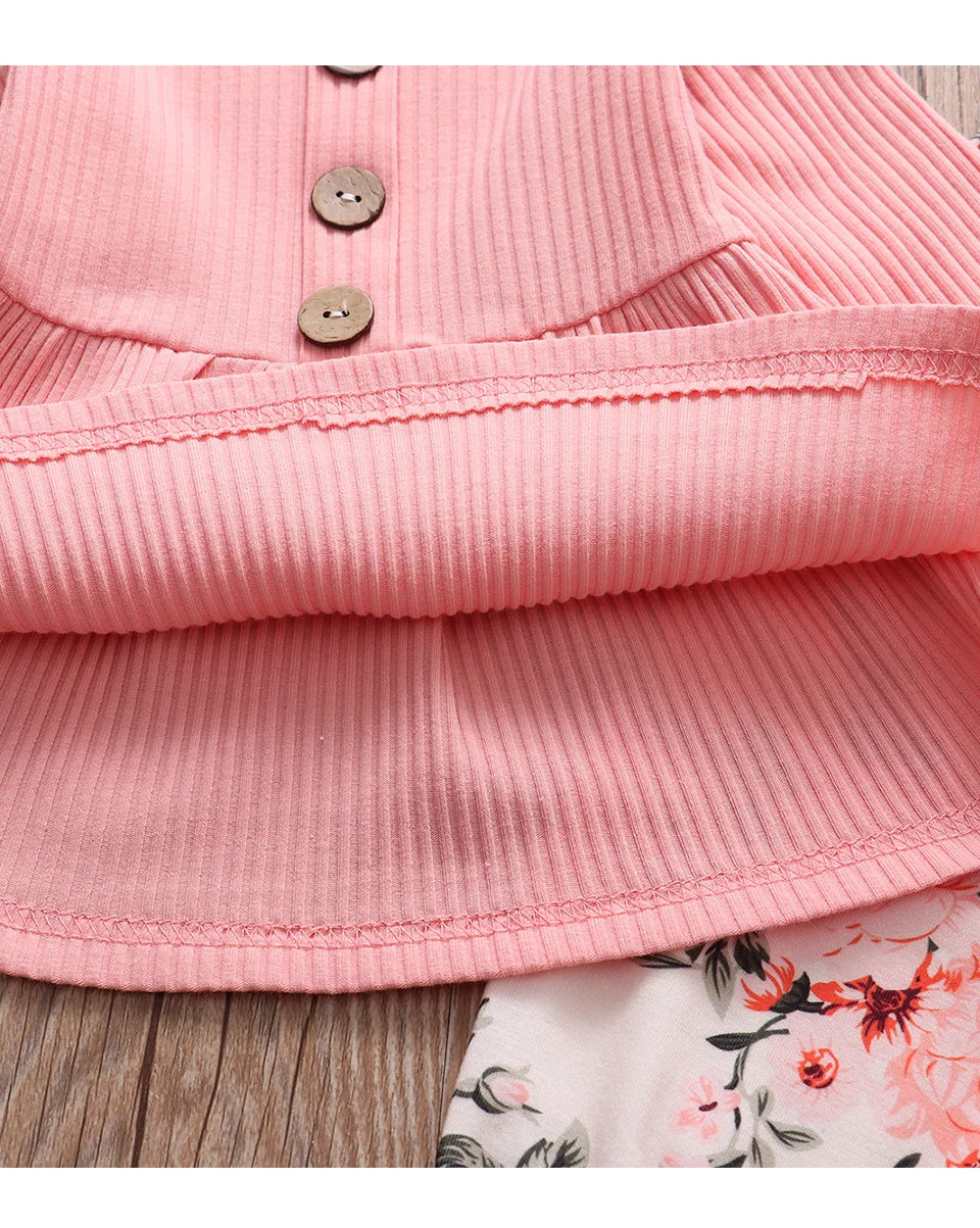 Ensemble Fleurie Bébé Fille